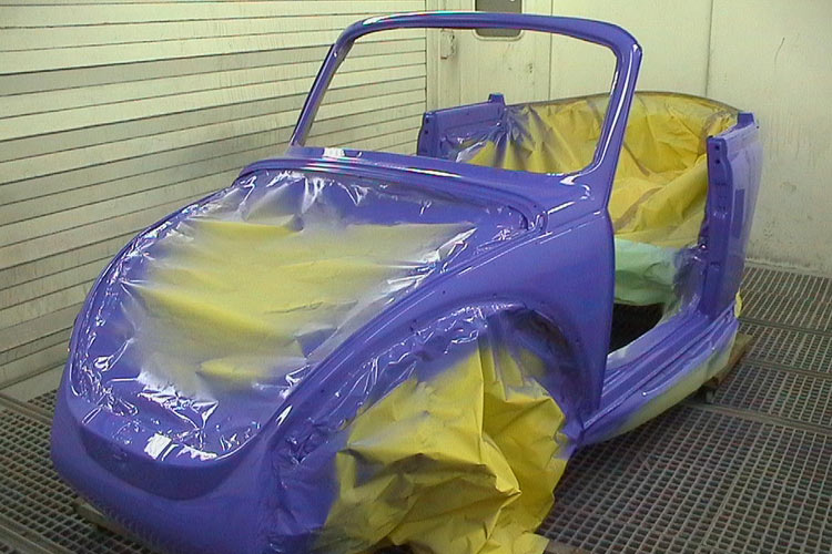 Oldtimerrestauration VW Kaefer Cabrio